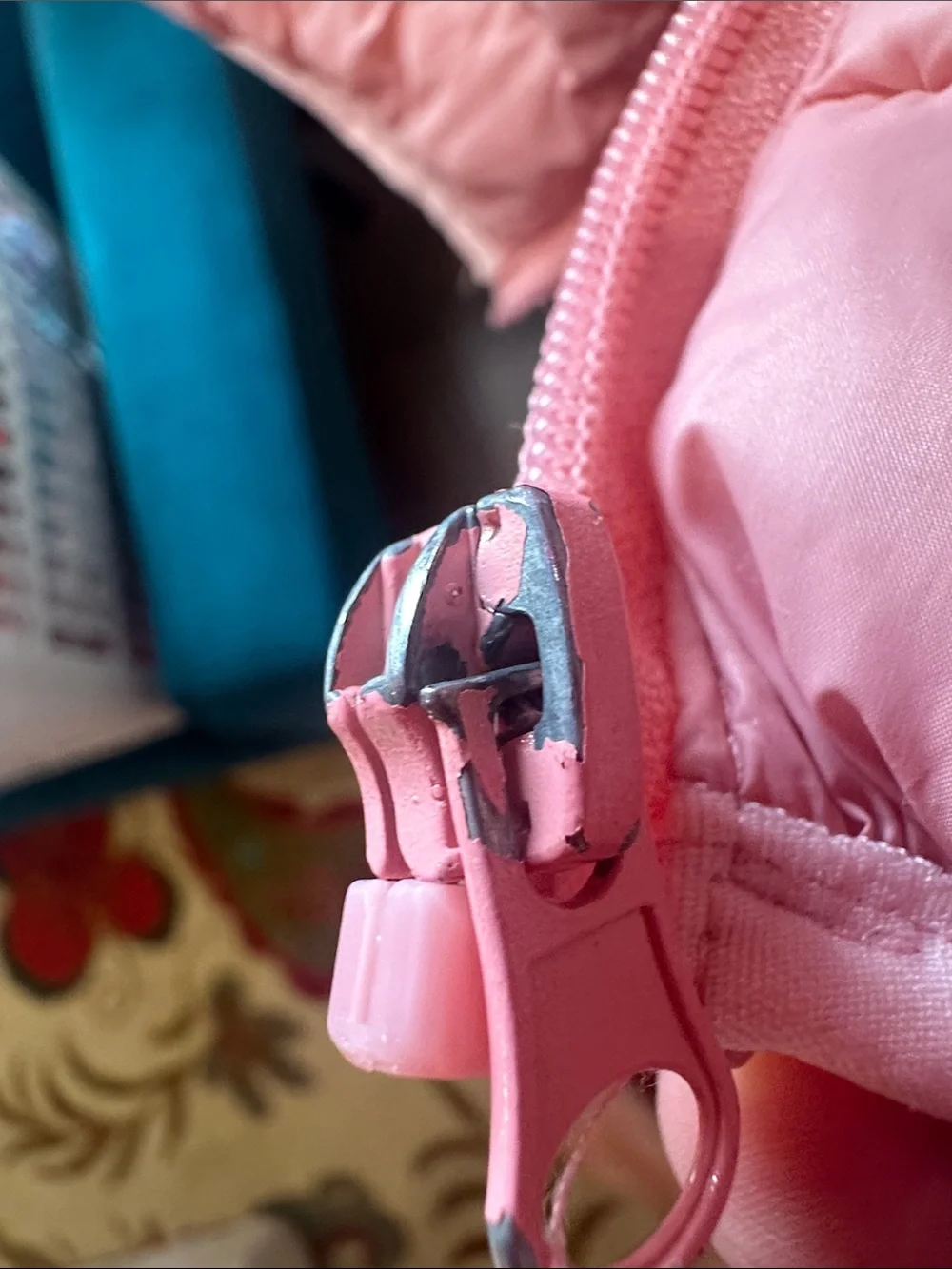 Kids Pink Hooded Puffer Jacket - Brand Unknown